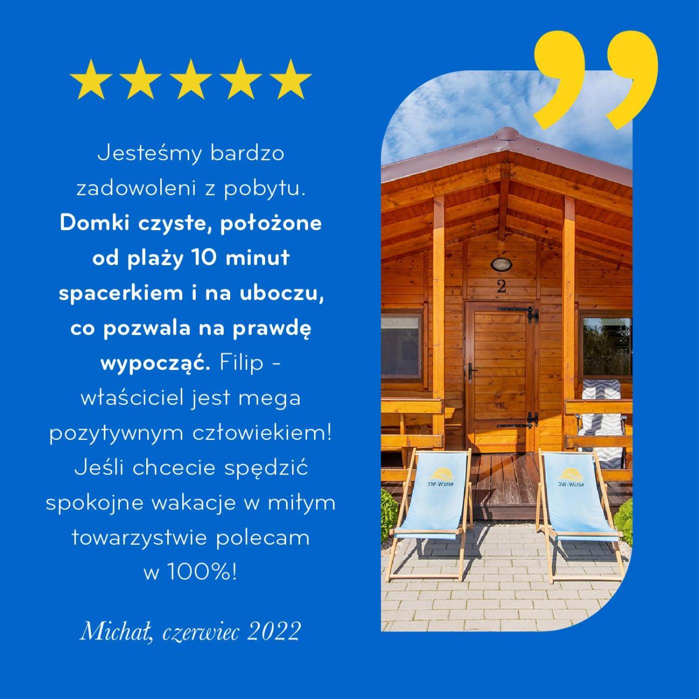 Domki 3W Wicie Wicie  Eksteriør bilde